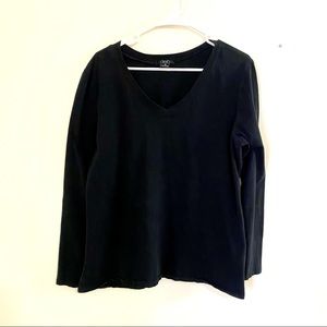 a1212 Deb, Size 3x Long Sleeve Shirt Woman, Black